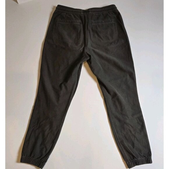 ATHLETA WOMENS PALM GREEN ELASTIC WAIST FARALLON JOGGER PANTS 8 Palm Pockets - Picture 7 of 9